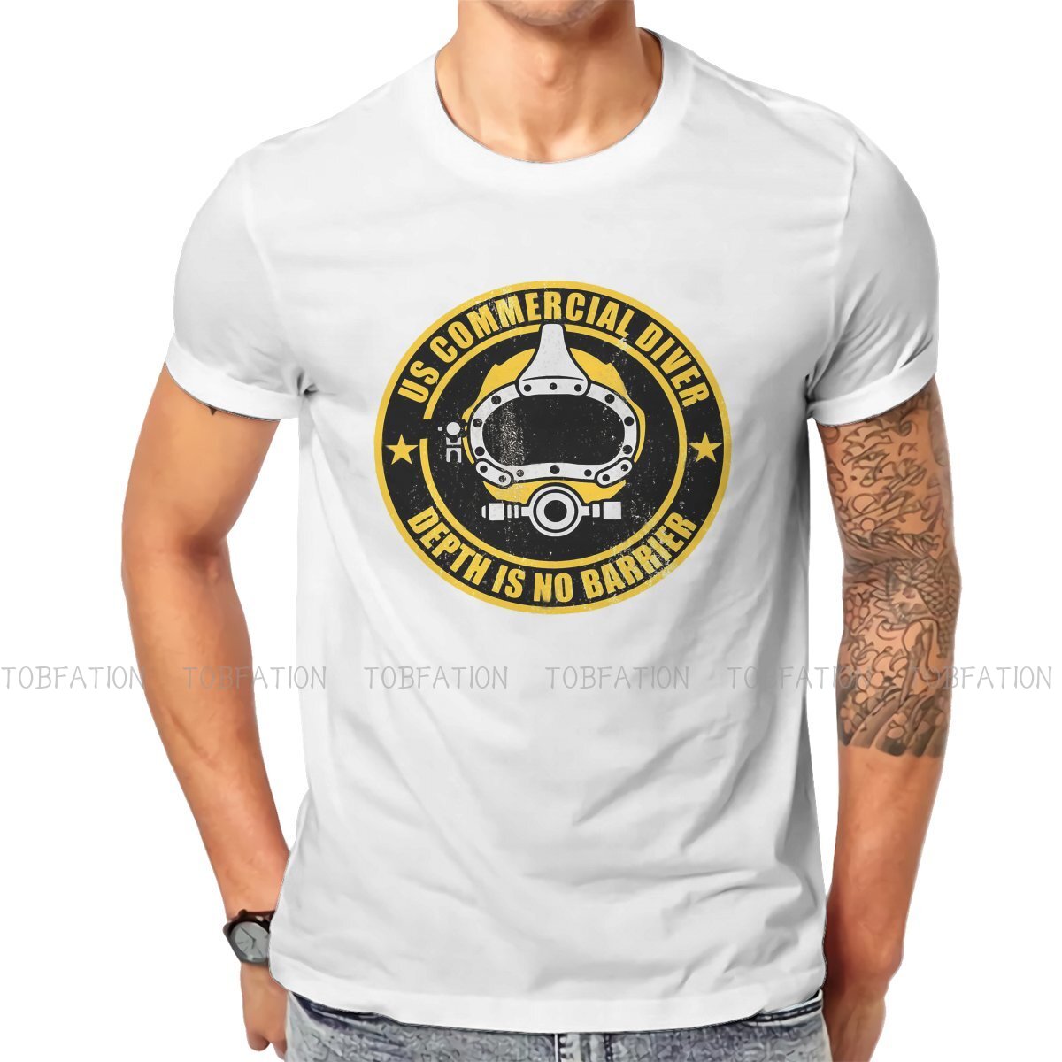 Commercial Printing And Graphics - US Commercial Fashion TShirts Scuba Diver