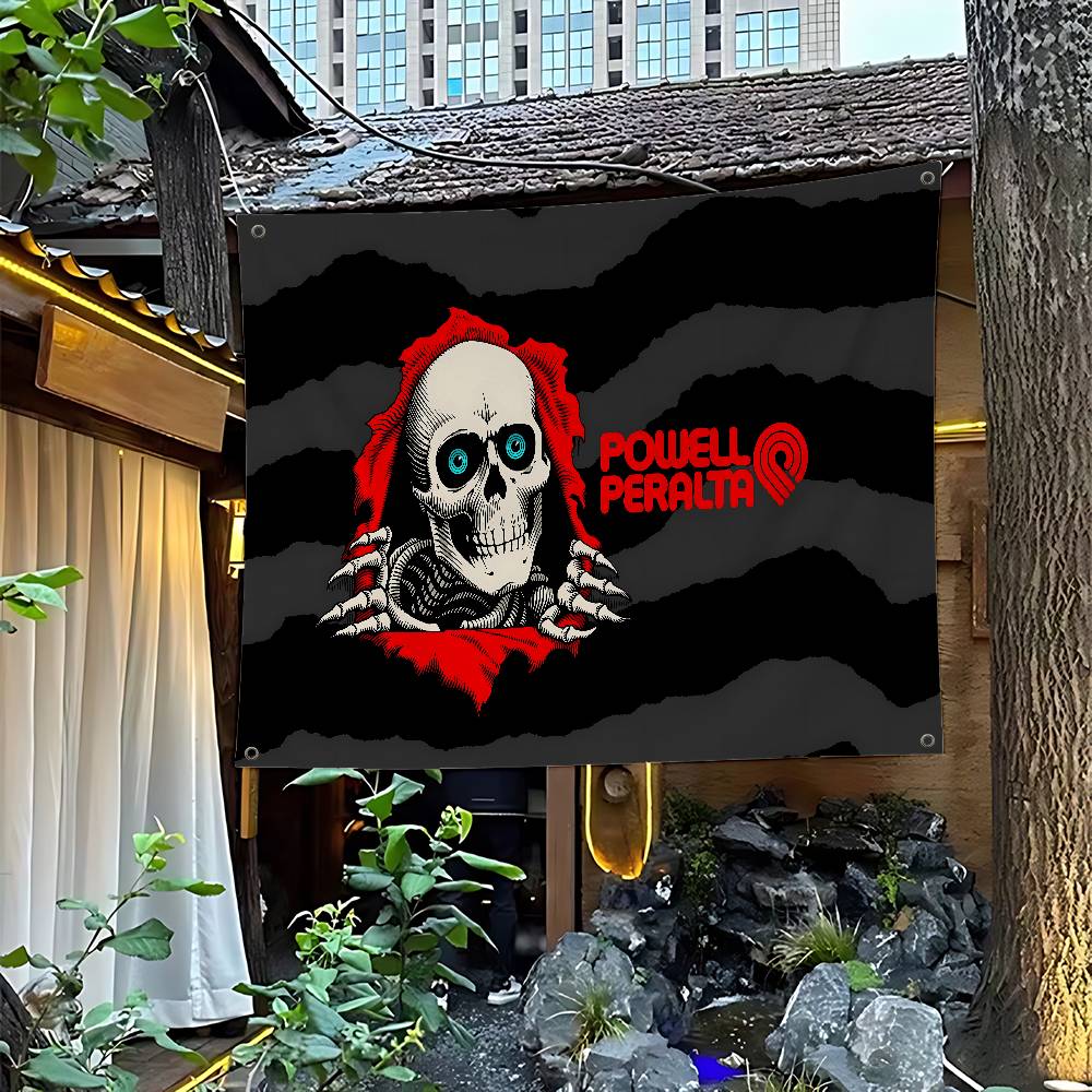 Commercial Printing Company - Skateboard P-Powells Wing Skull P-Peraltas Advanced