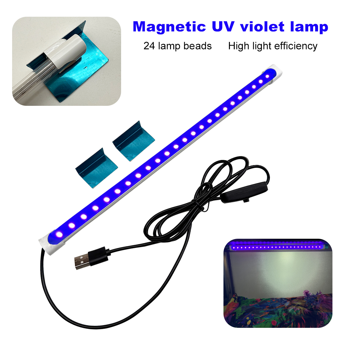Exposure Unit Uv - 5V magnetic black light, 5W UV