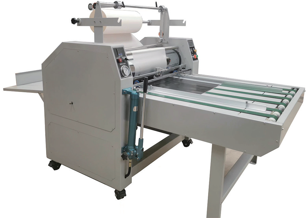 Commercial Printing Shop - 720mm Hydraulic Automatic Breaking Overlap Laminating