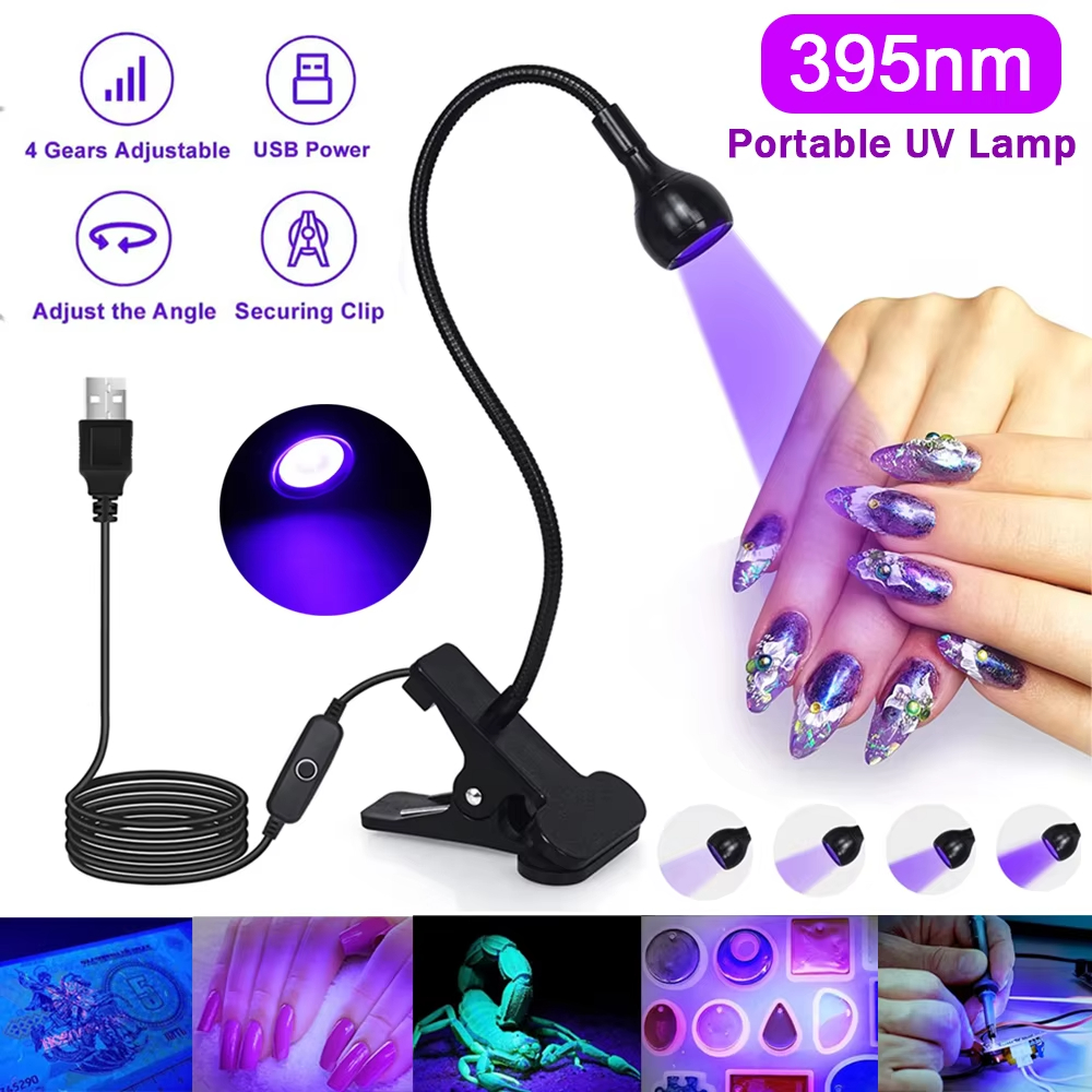 5V UV Gel Curing Nail Lamp Led - Exposure Unit Uv recension och pris