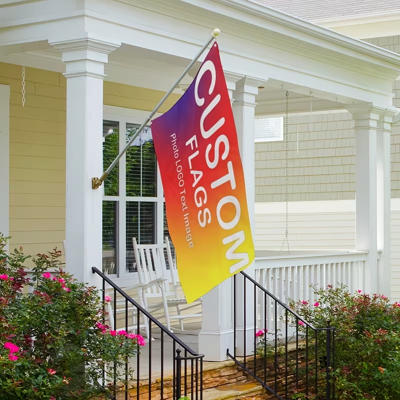Custom Flag Banner Commercial  - Commercial Printing Shop recension och pris