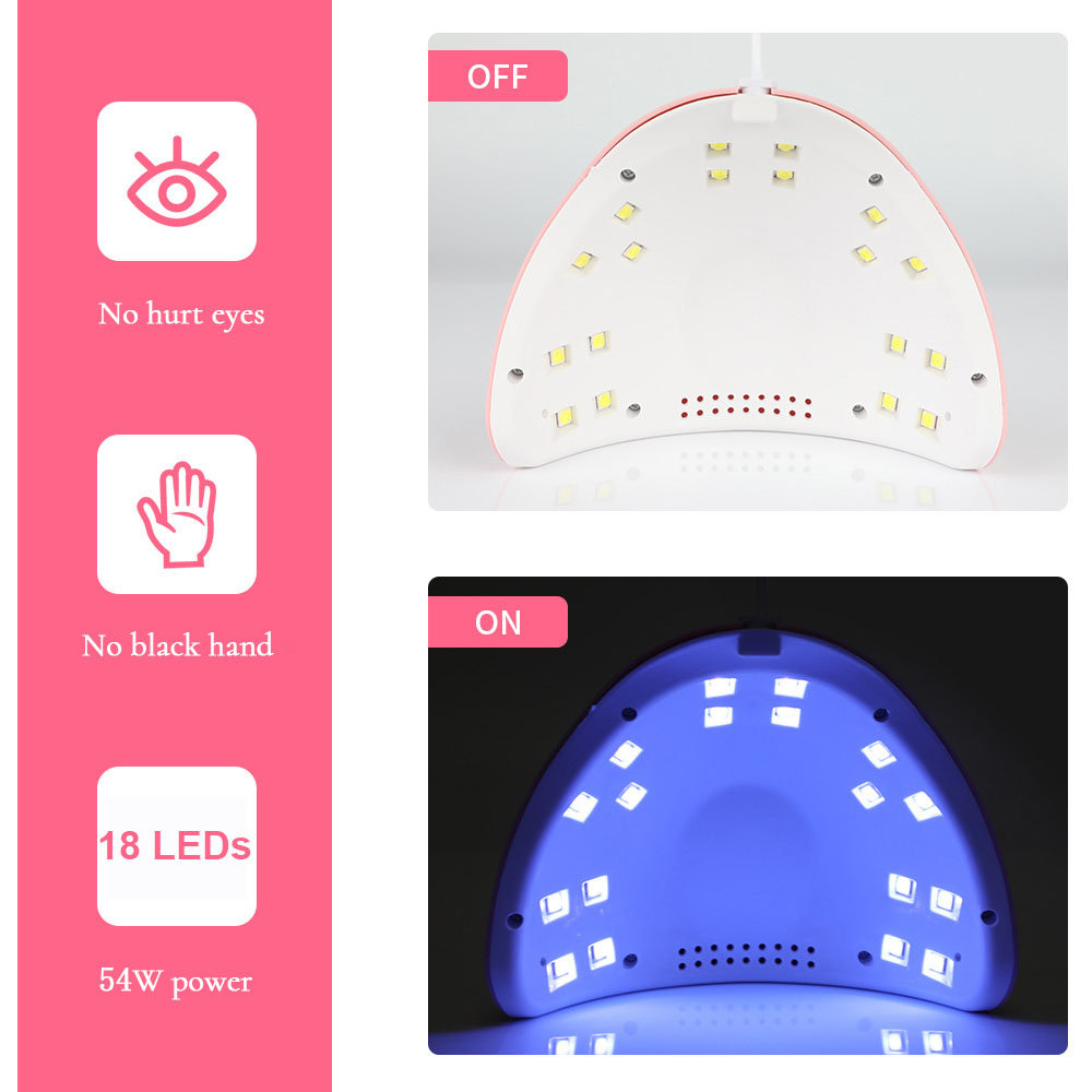 LULAA 54W USB Cabin UV LED Nai - Exposure Unit Uv recension och pris