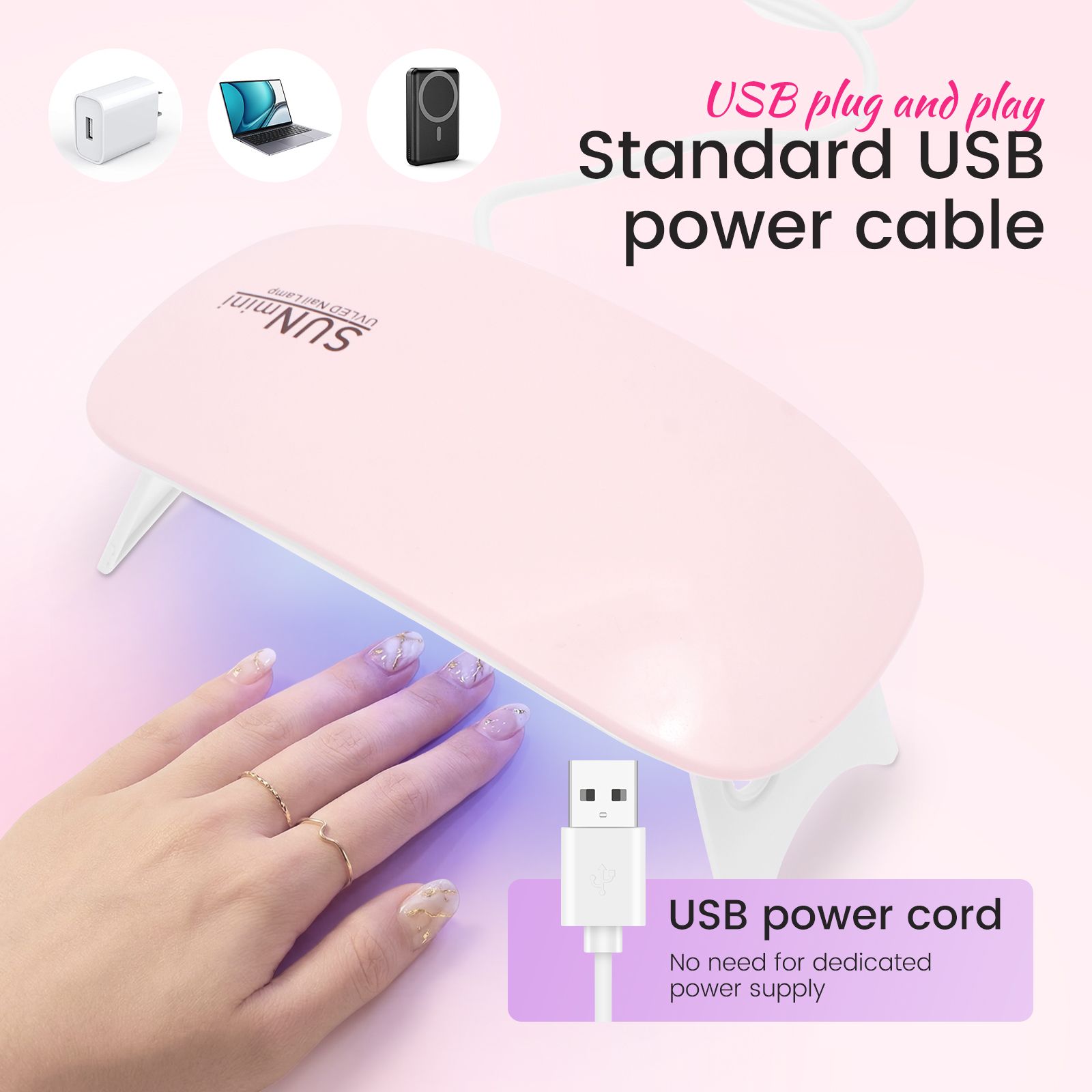 UV Nail Polish Lamp Nail Dryer - Exposure Unit Uv recension och pris