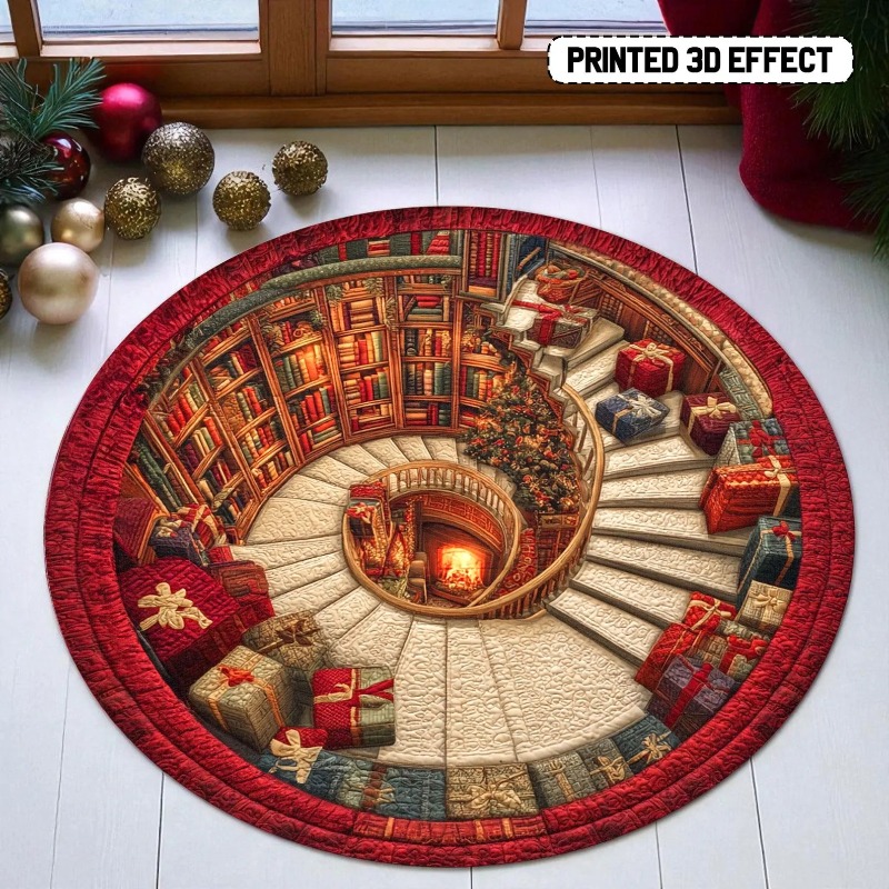 3D Book Library Christmas Carp - Commercial Printing Books recension och pris
