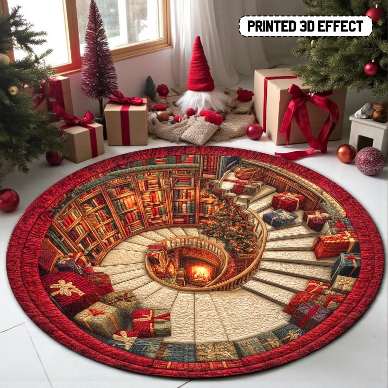 3D Book Library Christmas Carp - Commercial Printing Books recension och pris