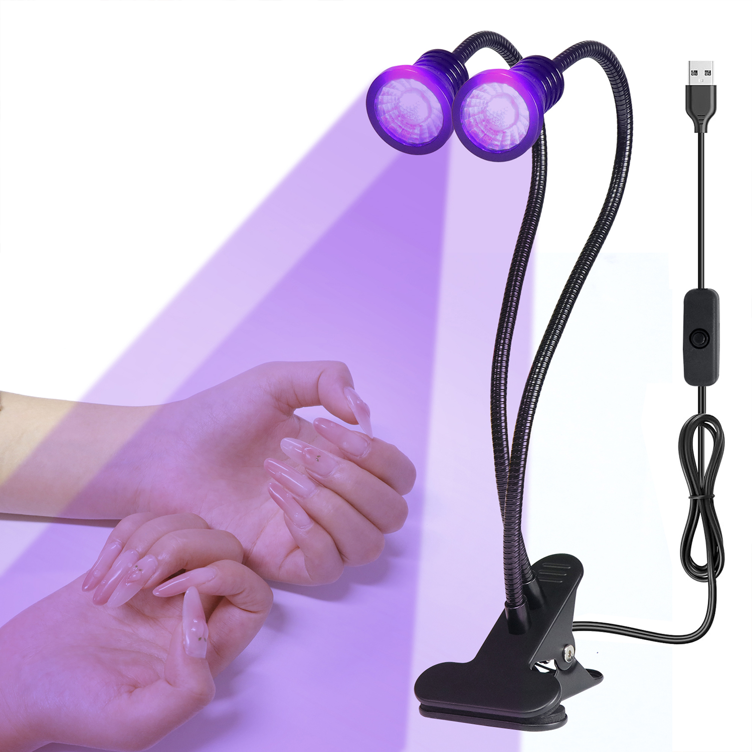 Mini USB LED Nail Dryer UV Lam - Exposure Unit Uv recension och pris