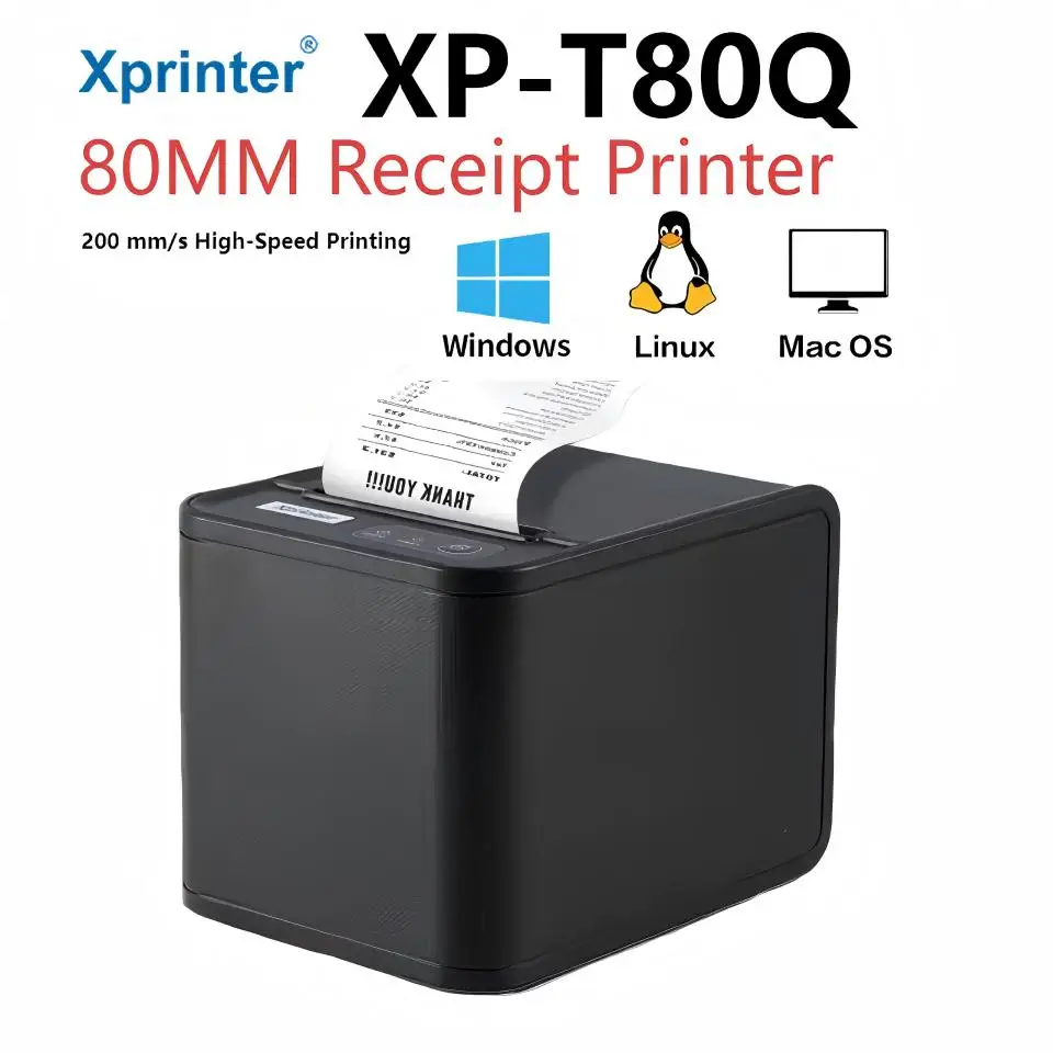 XP-T80 Restaurant Thermal Rece - Commercial Printing And Graphics recension och pris