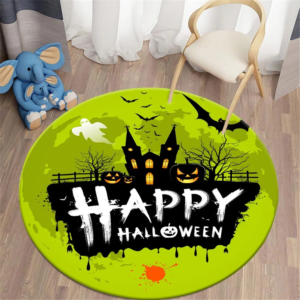 Halloween Round Carpet Magic P - Commercial Printing And Graphics recension och pris
