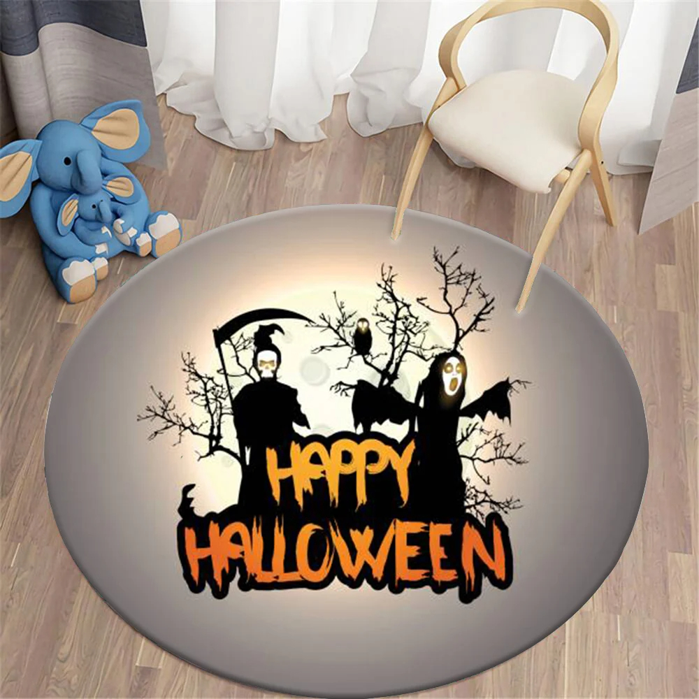 Halloween Round Carpet Magic P - Commercial Printing And Graphics recension och pris