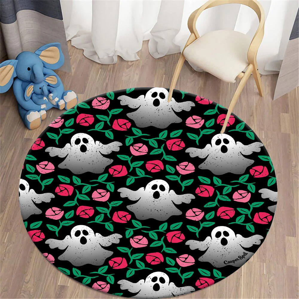 Halloween Round Carpet Magic P - Commercial Printing And Graphics recension och pris