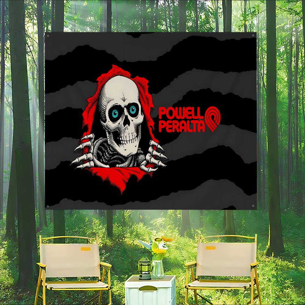 Skateboard P-Powells Wing Skul - Commercial Printing Company recension och pris