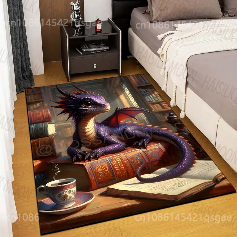 Magic Book Dragon Print Carpet - Commercial Printing Books recension och pris