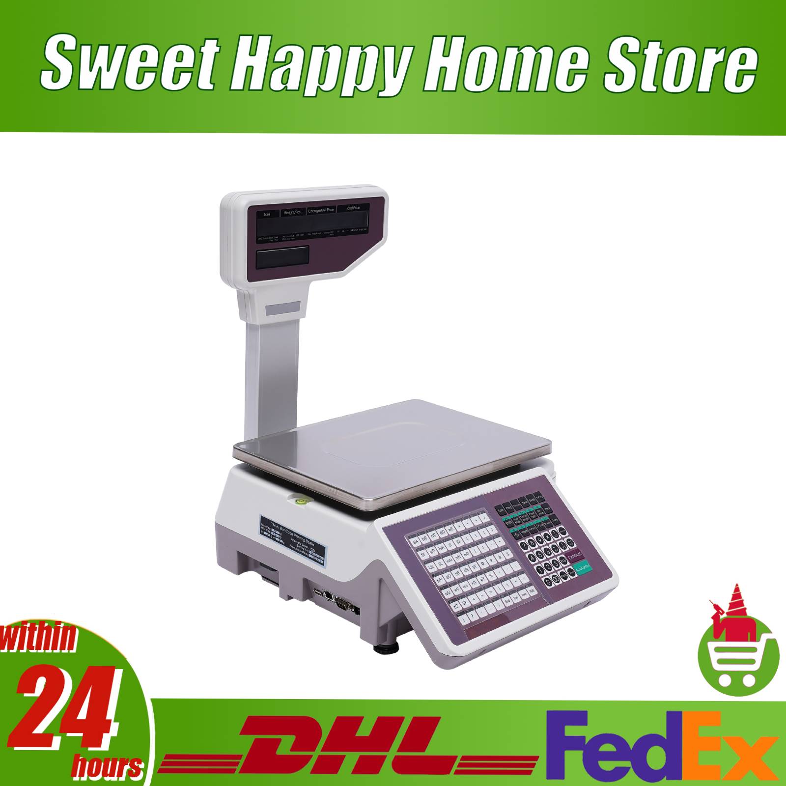 Label Printing Scale 30kg Comm - Commercial Printing Shop recension och pris