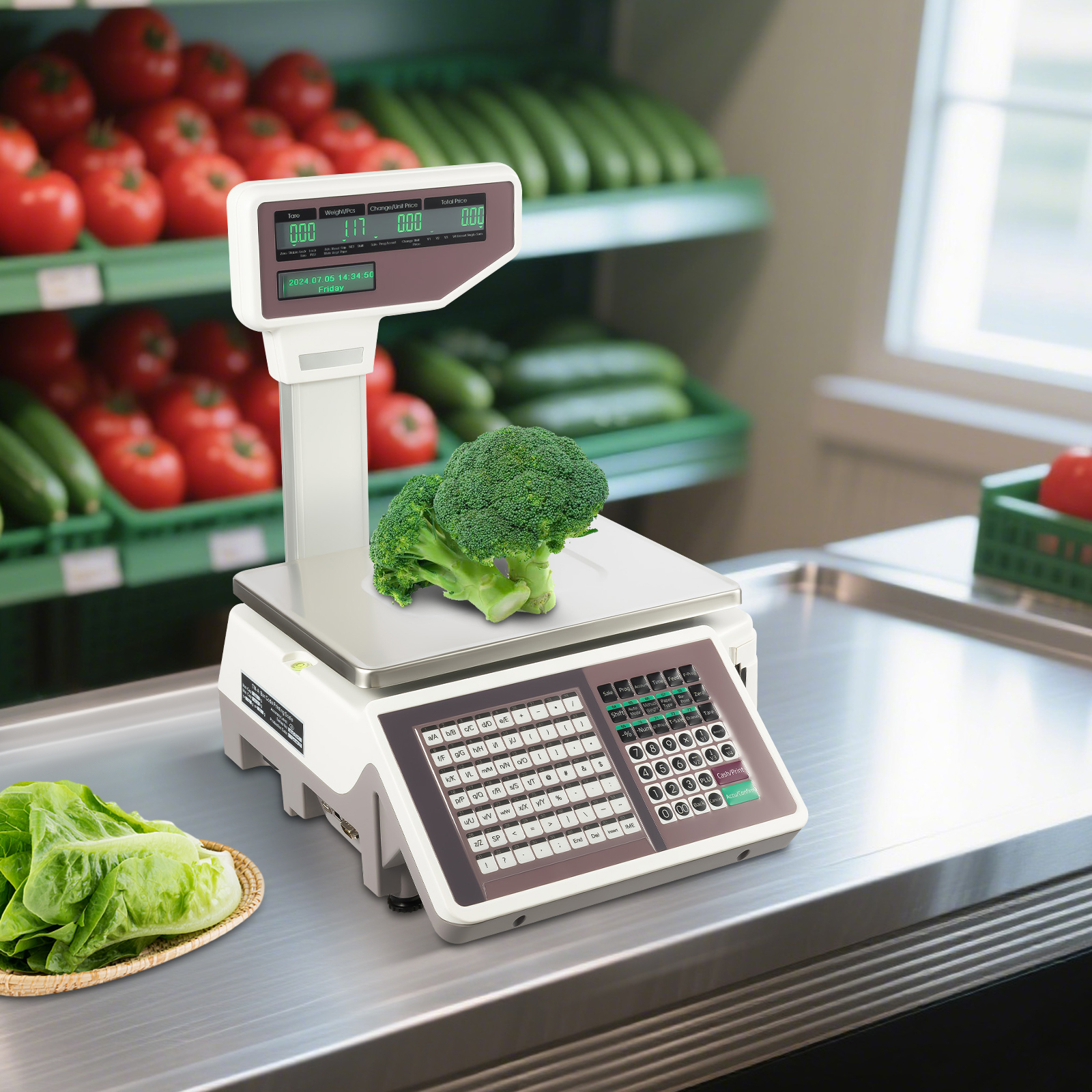 Label Printing Scale 30kg Comm - Commercial Printing Shop recension och pris