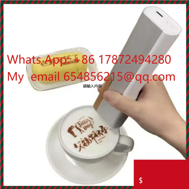 Latte Art Printing Machine Cof - Commercial Printing Shop recension och pris