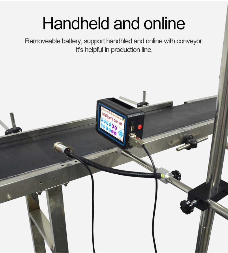 Portable hand-held laser code  - Commercial Printing Machine For Sale recension och pris