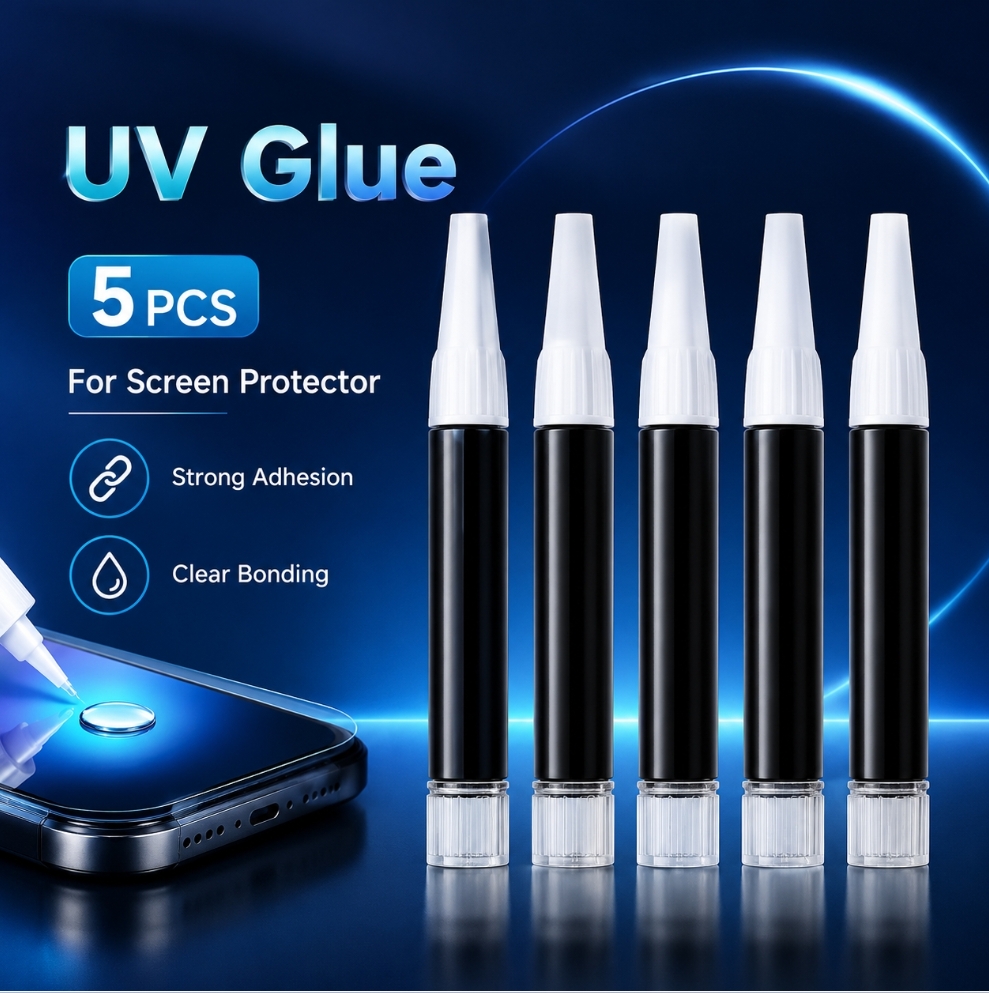 1-5PCS UV Liquid Glue for Curv - Exposure Unit Uv recension och pris