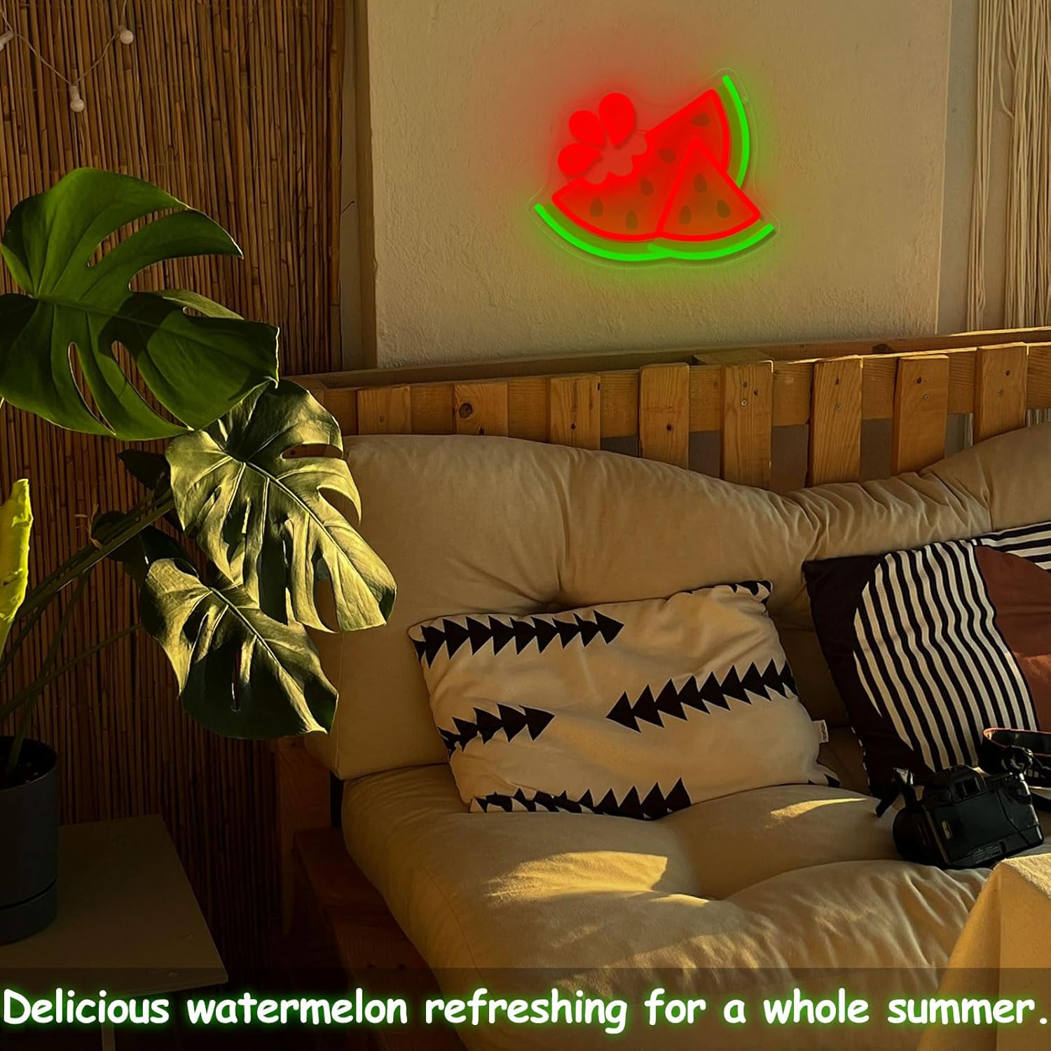Watermelon Neon Sign UV Print  - Commercial Printing Shop recension och pris