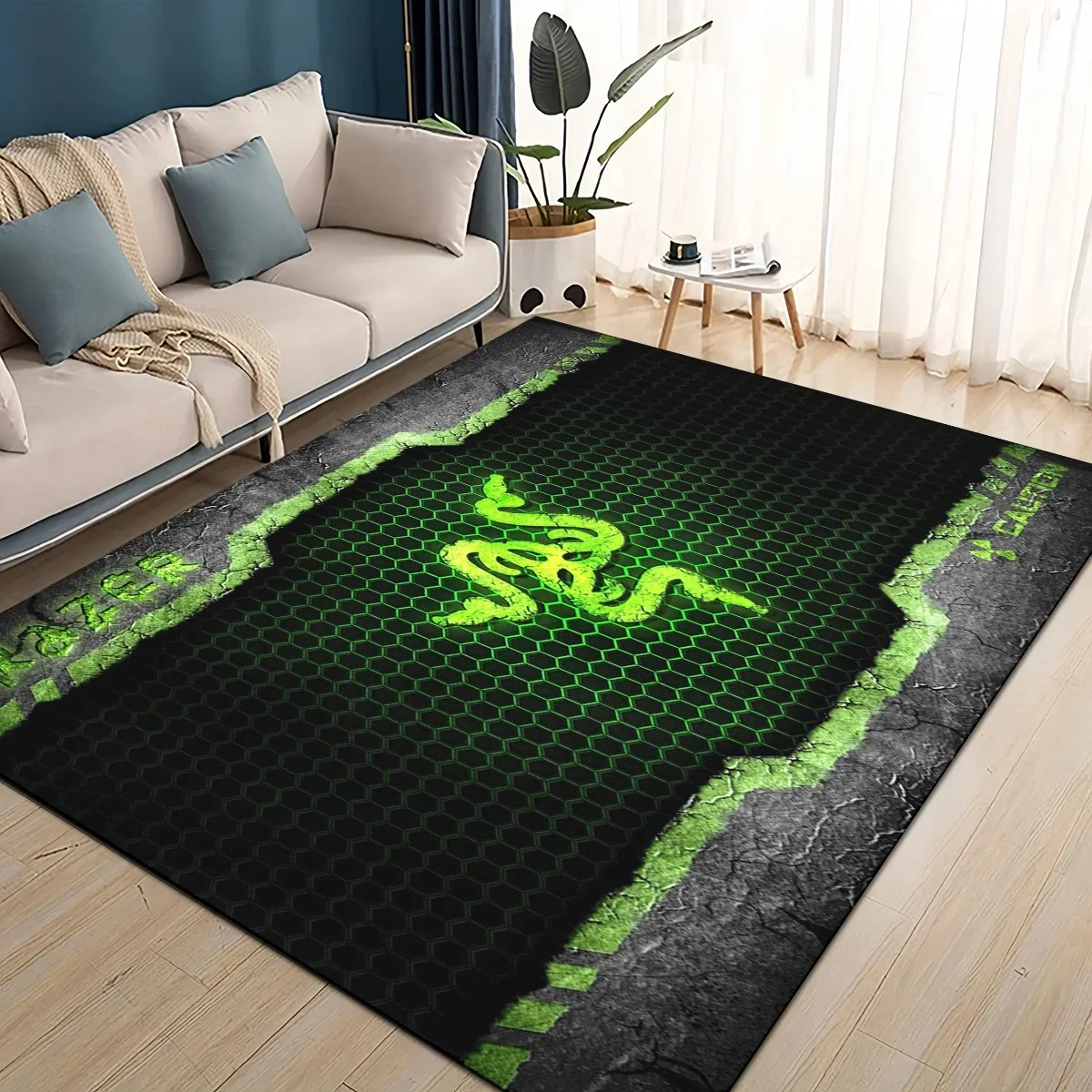 HOT RAZER Game Green Sign Area - Commercial Printing Machine For Sale recension och pris