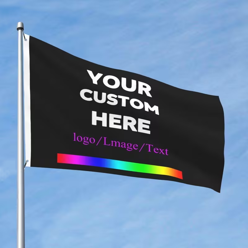 Custom Banner Flag Club Logo I - Commercial Printing Shop recension och pris